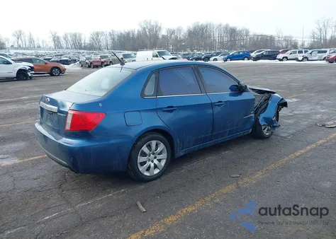 2010 Subaru Impreza 2.5I z USA, uszkodzony, nr VIN JF1GE6A68AH501491